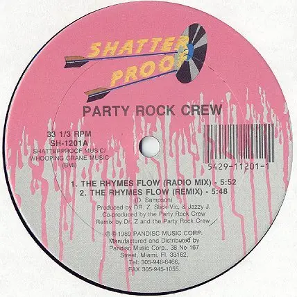 Party Rock Crew - The Rhymes Flow