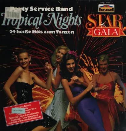 Party Service Band - Tropical Nights - 24 Heiße Hits Zum Tanzen
