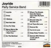 CD - Party Service Band - Joyride/Do The Bartman