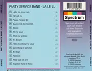 CD - Party Service Band - La Le Lu
