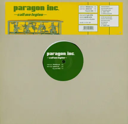 Paragon Inc. - Call Me Legion