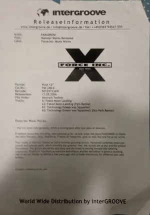 Paradroid - Monster Waves Revealed