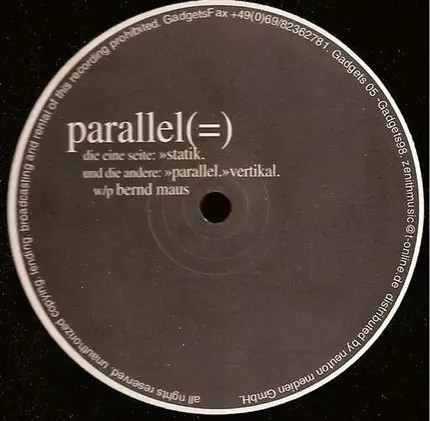 Parallel - (=)