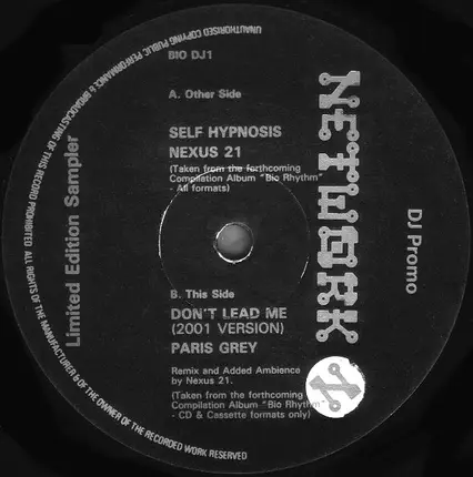 Paris Grey / Nexus 21 - Limited Edition Sampler