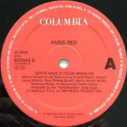 12'' - Paris Red - Gotta Have It (From New York Straight To Paris)