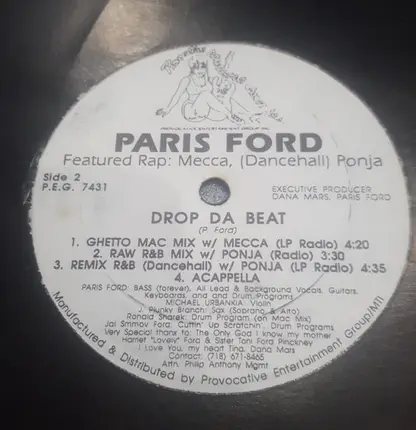 Paris Ford - Drop Da Beat
