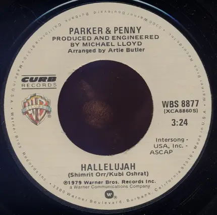 Parker & Penny - Hallelujah / Broken Hearts, Broken Promises