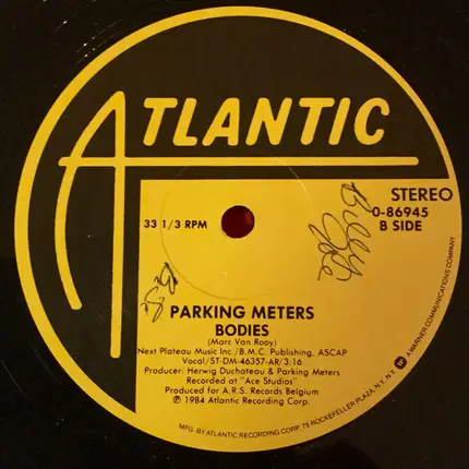 Parking Meters - Cross My Heart