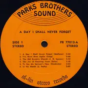LP - Parks Brothers - A Day I Shall Never Forget