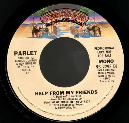 Parlet - Help From My Friends