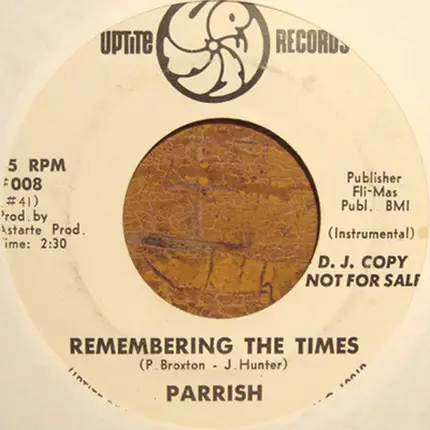 Parrish Broxton - Remembering The Times