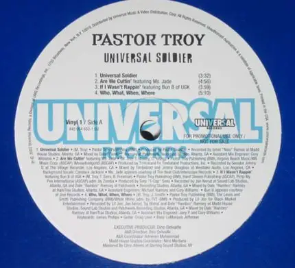 Pastor Troy - Universal Soldier