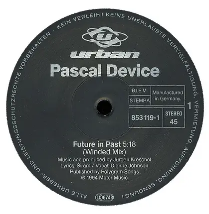 Pascal Device - Future In Past