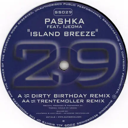 Pashka Feat. Ijeoma - Island Breeze