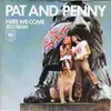 7inch Vinyl Single - Pat & Penny - Here We Come - Purple