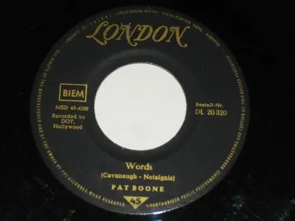 Pat Boone - (Welcome) New Lovers