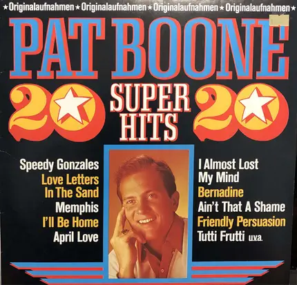 Pat Boone - 20 Super Hits