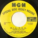 7inch Vinyl Single - Pat Boone And Mike Curb Congregation - M.I.A. / P.O.W. (Prisoner Of War Song)