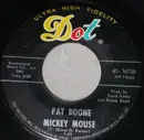 7inch Vinyl Single - Pat Boone - Mickey Mouse