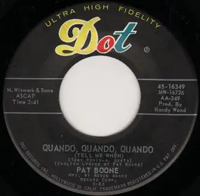 Pat Boone - Quando, Quando, Quando