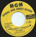 7inch Vinyl Single - Pat Boone - Where There's A Heartache