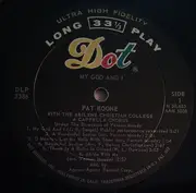 LP - Pat Boone With The Abilene Christian College Choir Under The Direction Of Vernon Moody - My God And I - Mono