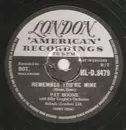 Schellack - Pat Boone With Billy Vaughn And His Orchestra - Remember You're Mine / There's A Gold Mine In The Sky