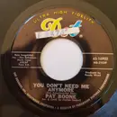 7inch Vinyl Single - Pat Boone - Wrath Of Grapes