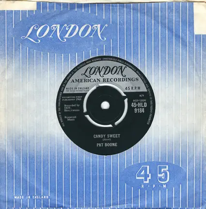 Pat Boone - Candy Sweet