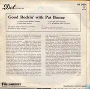 7inch Vinyl Single - Pat Boone - Good Rockin'with