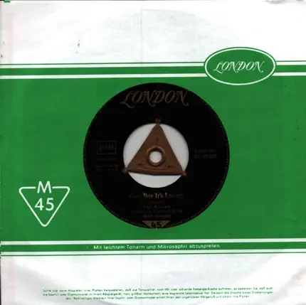 Pat Boone - Gee, But It's Lonely / For My Good Fortune
