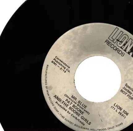 Pat Boone - Mr. Blue