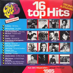 Pat Benatar - 16 Top Hits - Aus Den Hitparaden: Januar/Februar 1985