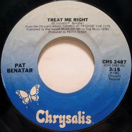 Pat Benatar - Treat Me Right