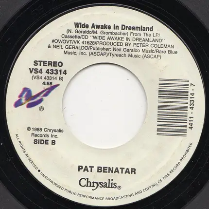 Pat Benatar - Let's Stay Together