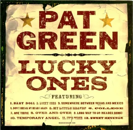 Pat Green - Lucky Ones