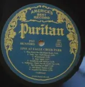 LP - Pat Dunford - Live At Eagle Creek Park