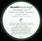 Pat Foosheen - Faith In The Elders / Prophecy