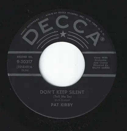 Pat Kirby - Tammy