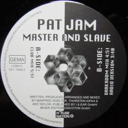 Pat Jam - Master And Slave