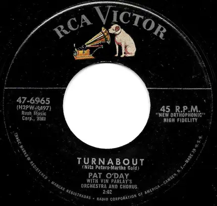 Pat O'Day With Vin Parlay's Orchestra & Chorus - Three Roads