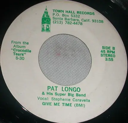 Pat Longo And His Super Big Band - Twilight Zone / Twilight Tone