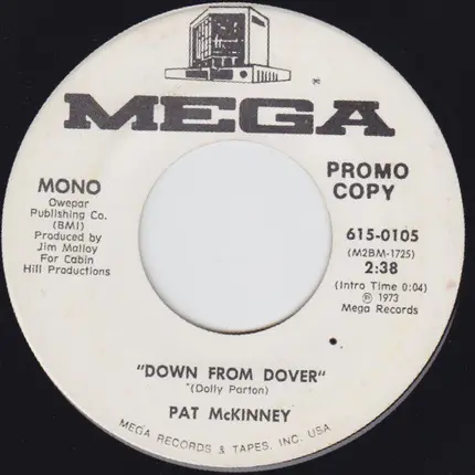 Pat McKinney - Down From Dover