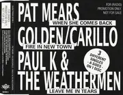 CD Single - Pat Mears - Golden Carillo - Paul K. & The Weathermen - Pat Mears - Golden/Carillo - Paul K & The Weathermen