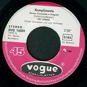 7inch Vinyl Single - Pat Simon - Komplimente / Der Spatz In Der Hand