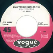 7inch Vinyl Single - Pat Simon - Unser Glück Begann Im Taxi