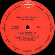 LP - Pat Paulsen - Live At The Icehouse