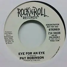 Pat Robinson - Eye For An Eye