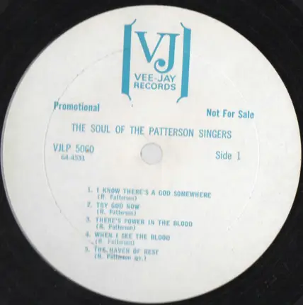 Patterson Singers - The Soul of the Patterson Singers