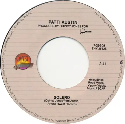 Patti Austin - Rhythm Of The Street